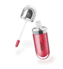 COR 12 LIP GLOSS HYDRA 3D KIKO MILANO - Pearly Amaryllis Red - Almah Importados