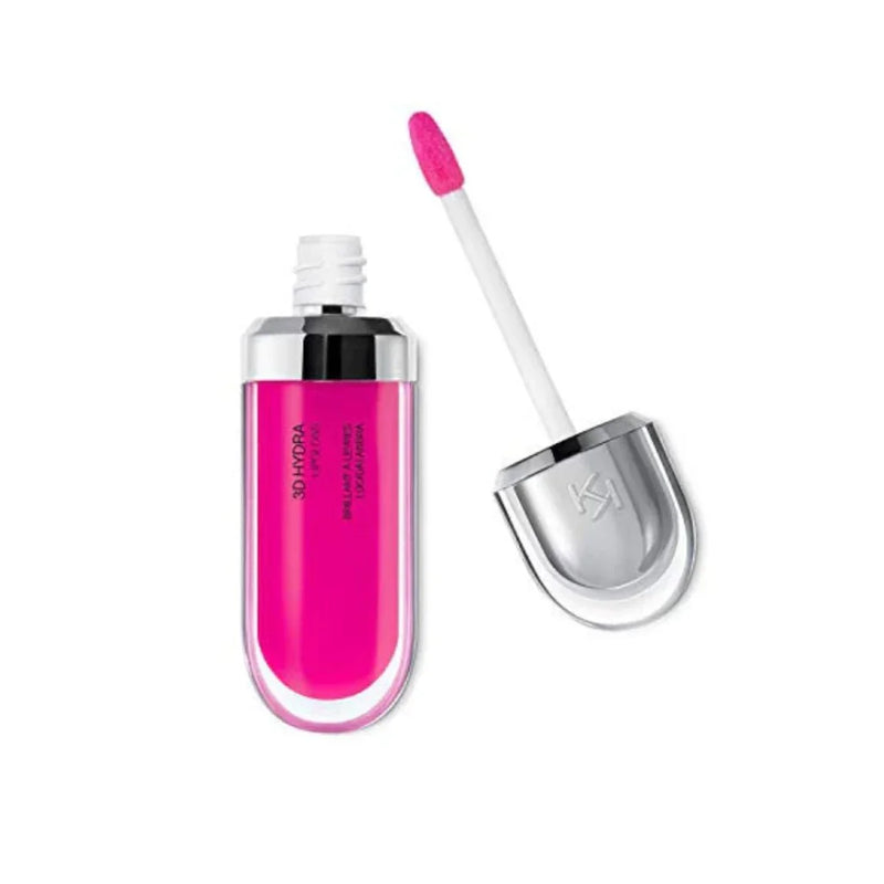 COR 23 Kiko Lip Gloss 3D Hydra Magenta - Gloss Labial - Almah Importados
